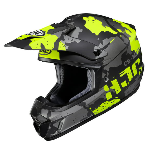 HJC Unisex-Adult Off-Road CS-MX II Offroad Helmet Krypt Black/Red/White, Xl 